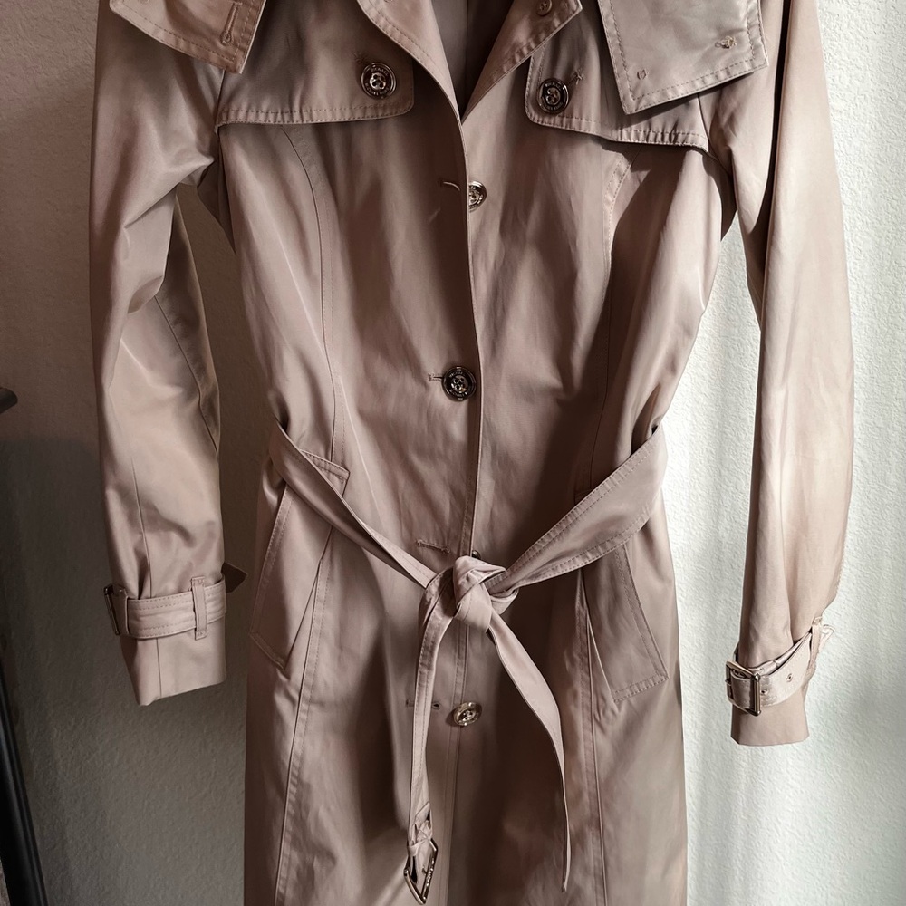 Michael Kors Beige Trench Coat - Picture 12 of 15